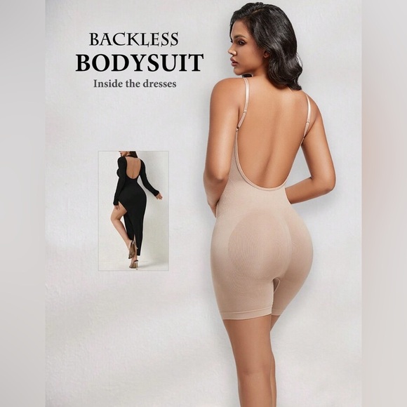 SEAMLESS BODYSUIT ROMPER SHAPE WEAR FAJAS - Picture 4 of 9